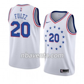 Camiseta Hombre Philadelphia 76ers Markelle Fultz 20 2018-19 Nike Blanco Swingman